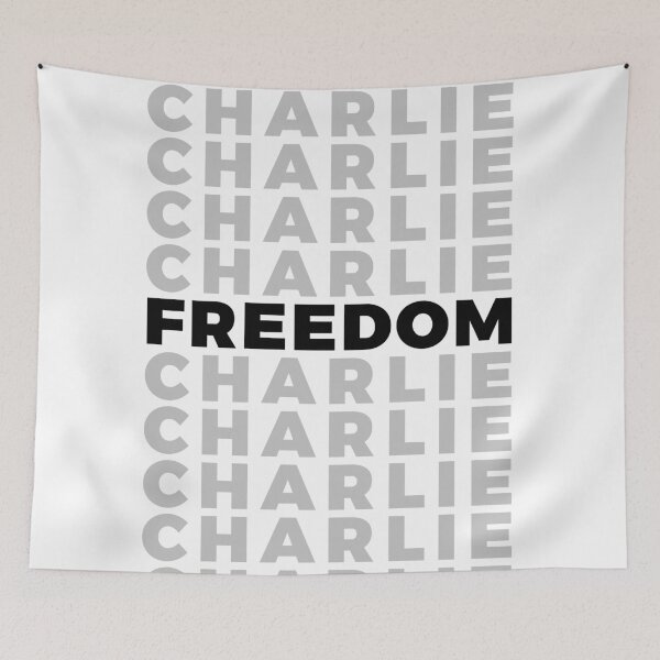 Item preview, Charlie Kirk FREEDOM designed and sold by TeeCodes.