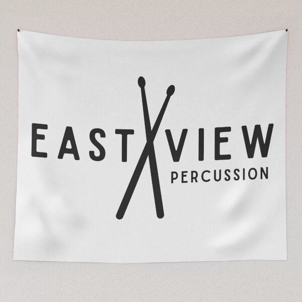 Item preview, East View Percussion | Crossed Sticks designed and sold by Skeleton Key Store.