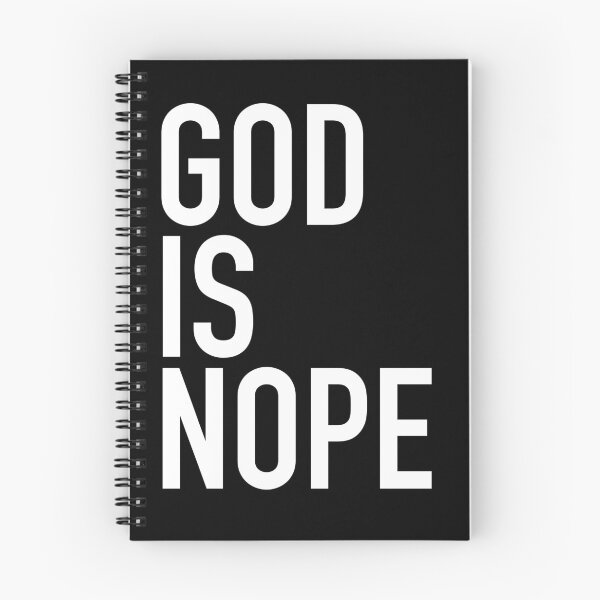 Item preview, GOD IS NOPE designed and sold by HoskingInd.