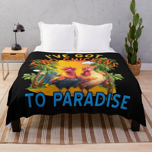 Item preview, I've Got Two Chickens to Paradise designed and sold by babbselasdesigns.