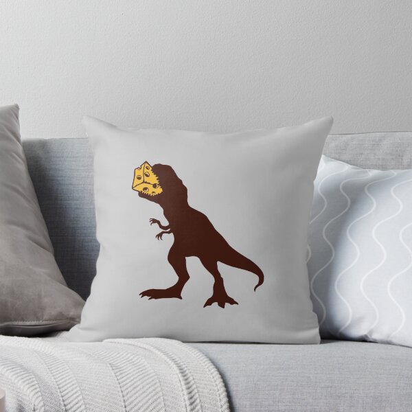 Item preview, T-Rex Eating Cheese Devour Tyrannosaurus Rex Dino Silhouette designed and sold by shirt-o-mat.