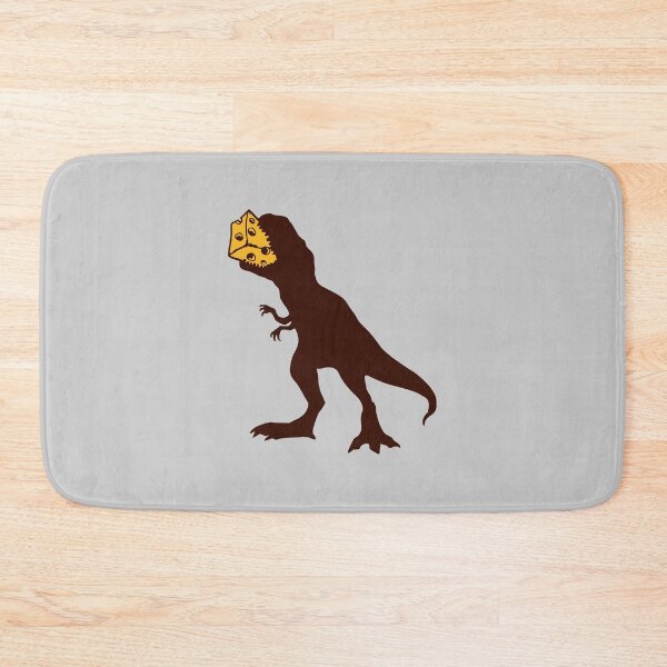 Item preview, T-Rex Eating Cheese Devour Tyrannosaurus Rex Dino Silhouette designed and sold by shirt-o-mat.
