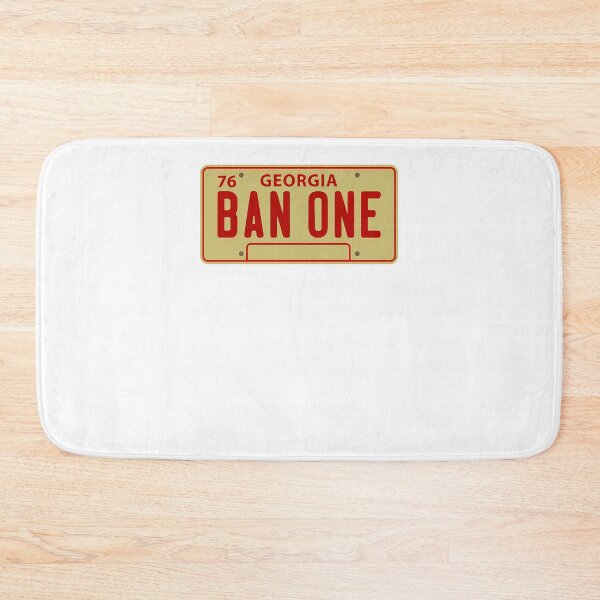 Item preview, Ban-One-Licence-Plate designed and sold by BettinaSchmi.