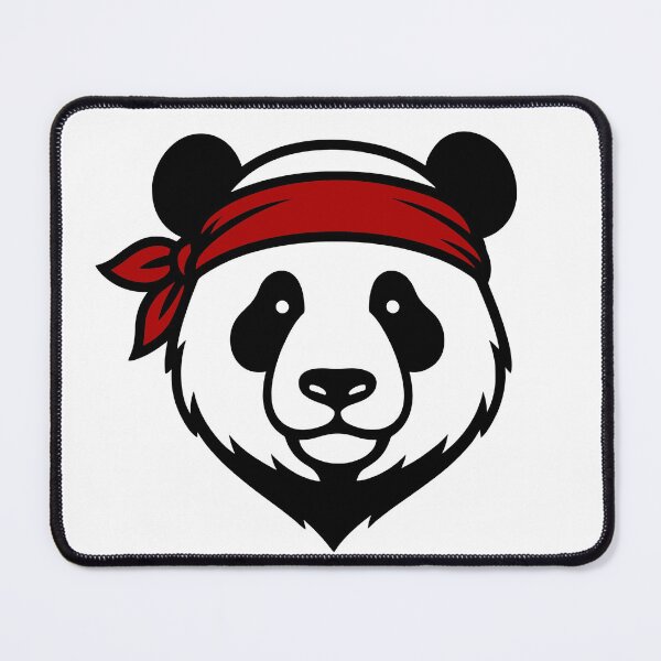 Item preview, Panda with Bandana designed and sold by theartfulaspie.