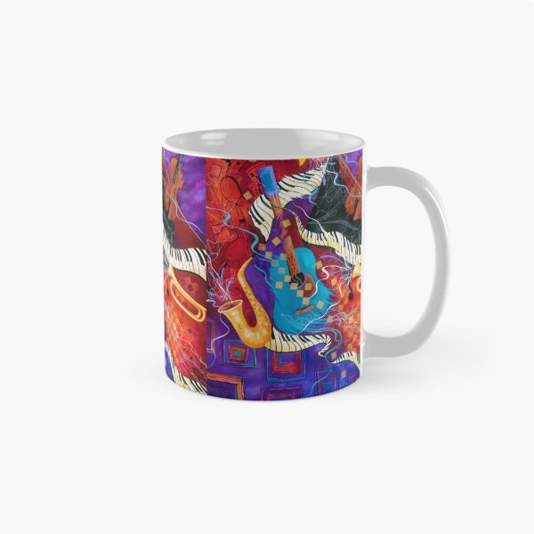 Item preview, Jazz Music-Piano-Guitar-Saxophone-Trumpet-Juleez Art designed and sold by Juleez.