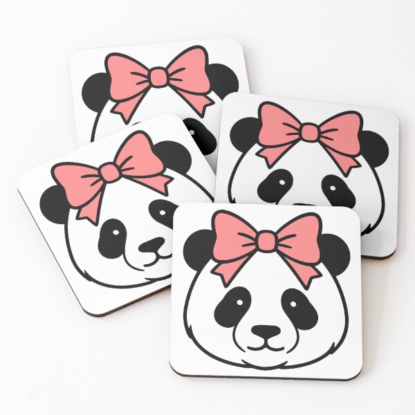 Item preview, Panda with Bow designed and sold by theartfulaspie.