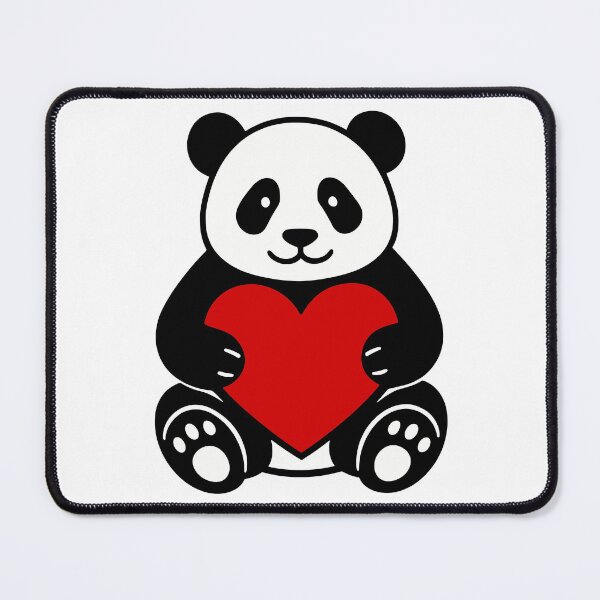 Item preview, Panda with Heart designed and sold by theartfulaspie.