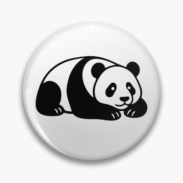 Item preview, Panda Laying Down designed and sold by theartfulaspie.