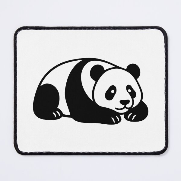 Item preview, Panda Laying Down designed and sold by theartfulaspie.