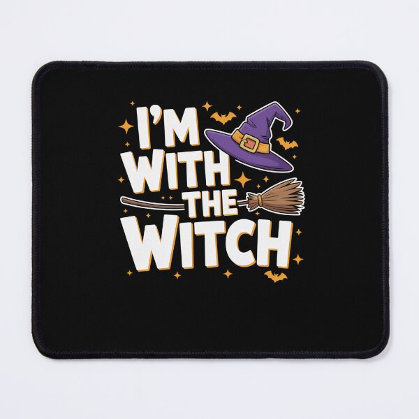 Item preview, I'm With The Witch Halloween Costume Dad Mom group designed and sold by snowry.