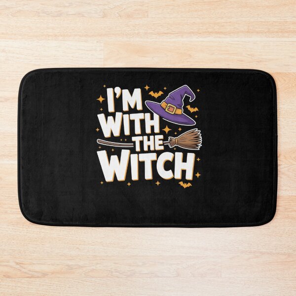 Item preview, I'm With The Witch Halloween Costume Dad Mom group designed and sold by snowry.