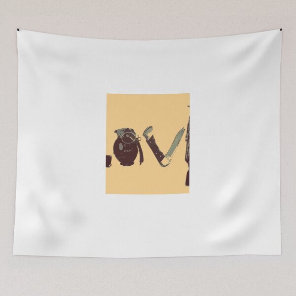 Item preview, Banksy-Steez-Love-Weapons designed and sold by MarieSauer.