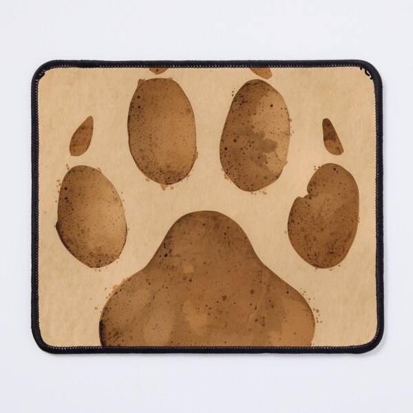 Item preview, Love Leaves Pawprints Deeper Than Time – Dog Lover Quote Paw Print Design designed and sold by george335555.