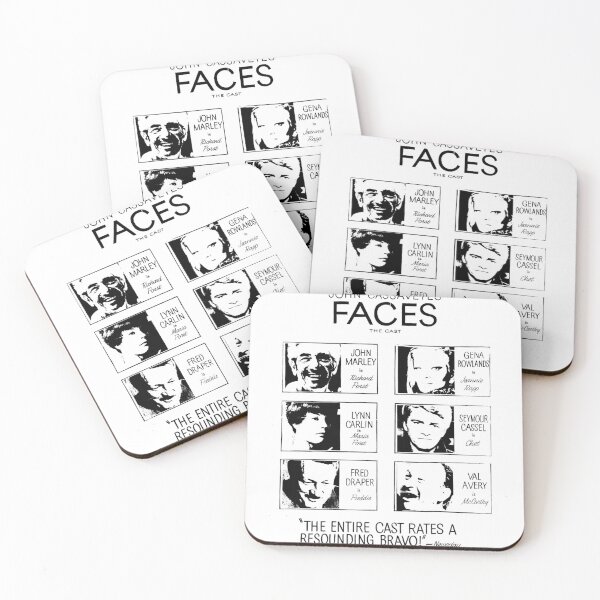 Item preview, Faces (1968) -- Movie Poster designed and sold by RiyaAnands.