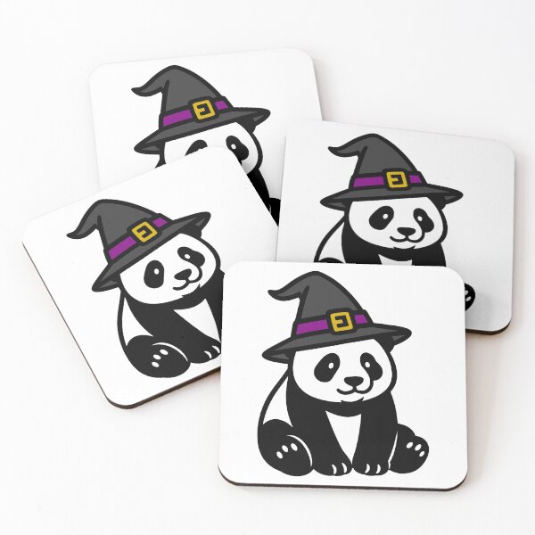 Item preview, Panda with Witch Hat designed and sold by theartfulaspie.