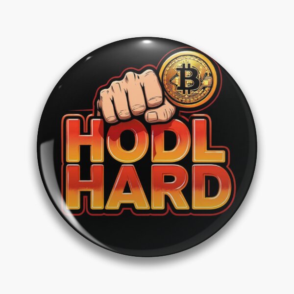 Item preview, Bitcoin Hodl Hard Graffiti Artwork designed and sold by RadDeck.