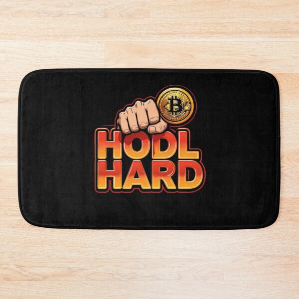 Item preview, Bitcoin Hodl Hard Graffiti Artwork designed and sold by RadDeck.