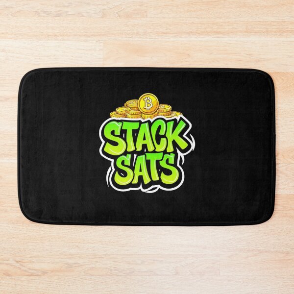 Item preview, Bitcoin Stack Sats Graffiti Design designed and sold by RadDeck.