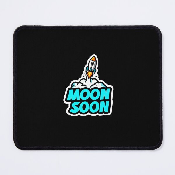 Item preview, Bitcoin Moon Soon Graffiti Sticker Design designed and sold by RadDeck.