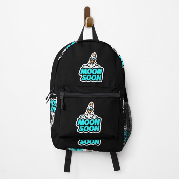 Item preview, Bitcoin Moon Soon Graffiti Sticker Design designed and sold by RadDeck.
