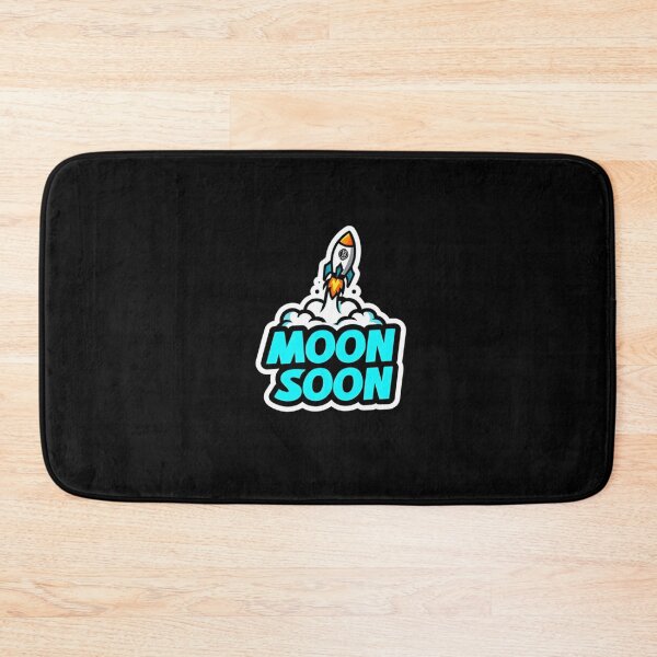 Item preview, Bitcoin Moon Soon Graffiti Sticker Design designed and sold by RadDeck.