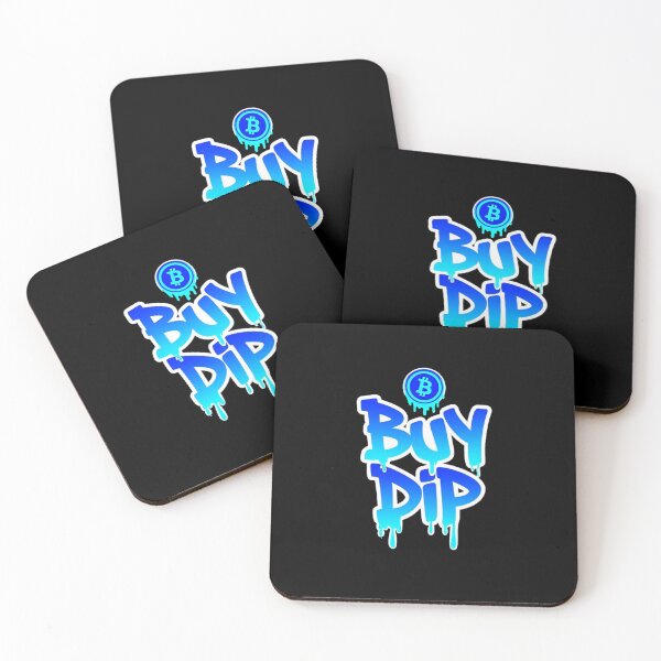 Item preview, Bitcoin Buy Dip Graffiti Artwork designed and sold by RadDeck.