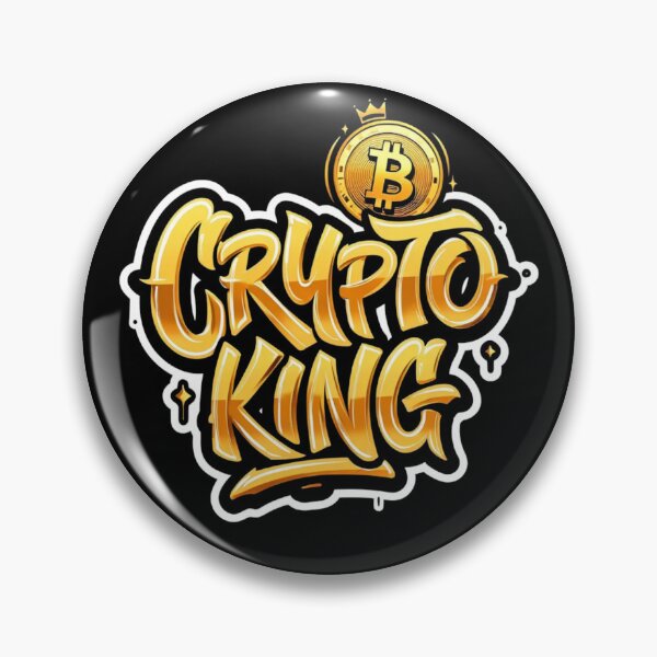 Item preview, Bitcoin Crypto King Graffiti Design designed and sold by RadDeck.