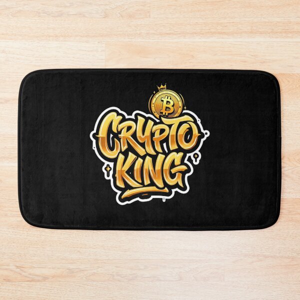 Item preview, Bitcoin Crypto King Graffiti Design designed and sold by RadDeck.