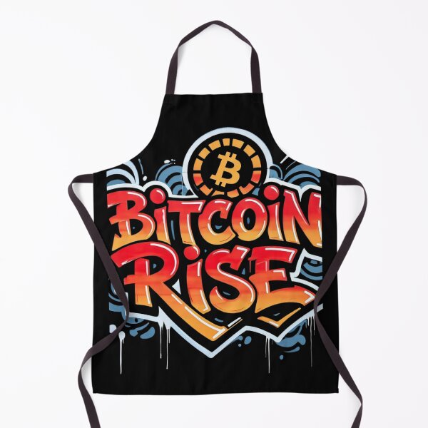 Item preview, Bitcoin Rise Graffiti Artwork designed and sold by RadDeck.