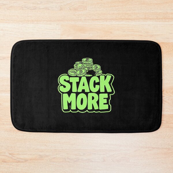 Item preview, Bitcoin Stack More Graffiti Design designed and sold by RadDeck.