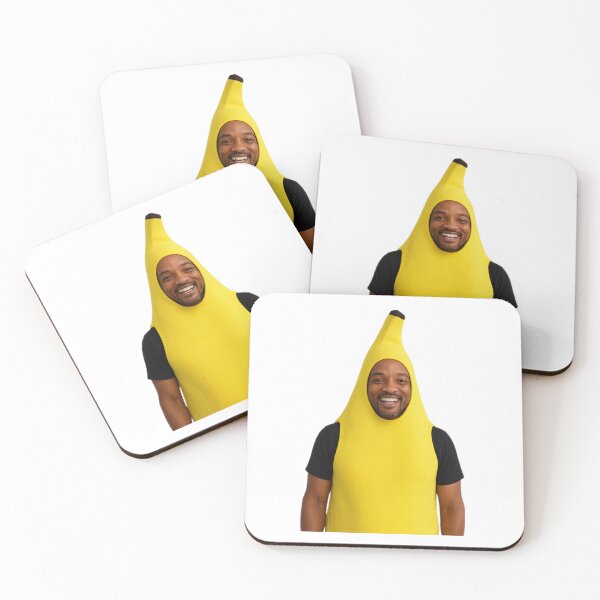 Artikelvorschau, Banana Will Smith lustiges, seltsames Streich-Meme, süßes, fröhliches Weihnachtsgeburtstagsgeschenk entworfen und verkauft von CheeseBlueprint.