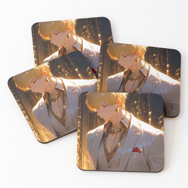 Item preview, Gilgamesh Golden Suit Fate Stay Night Anime designed and sold by SubtextandSass.