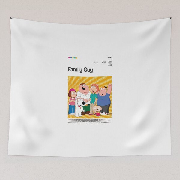 Item preview, Family Guy Series Poster designed and sold by AnandBansal.