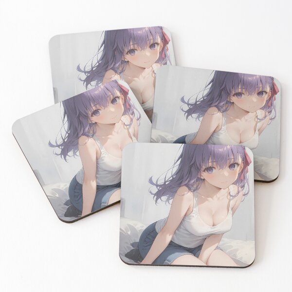 Item preview, Sakura Matou Fate Stay Night Anime Girl Casual Bedroom Outfit designed and sold by SubtextandSass.