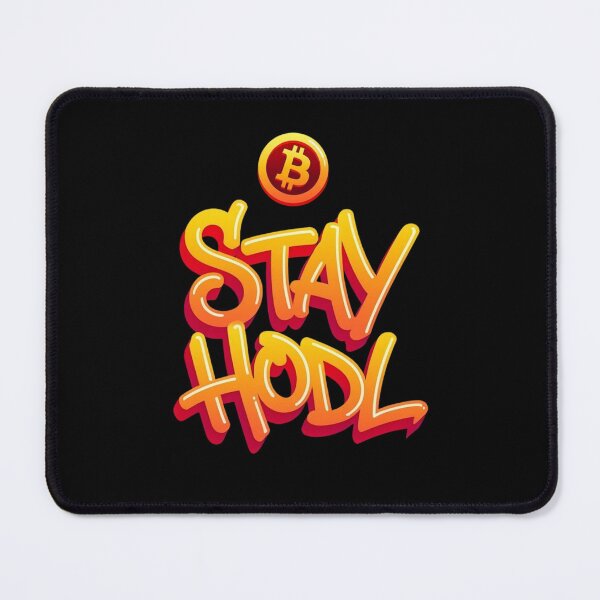 Item preview, Bitcoin Stay Hodl Graffiti Design designed and sold by RadDeck.