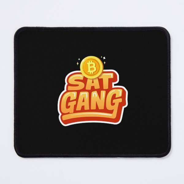 Item preview, Bitcoin Sat Gang Graffiti Design designed and sold by RadDeck.