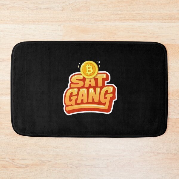 Item preview, Bitcoin Sat Gang Graffiti Design designed and sold by RadDeck.