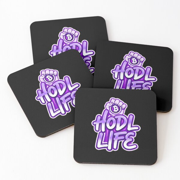 Item preview, Bitcoin Hodl Life Graffiti Sticker designed and sold by RadDeck.