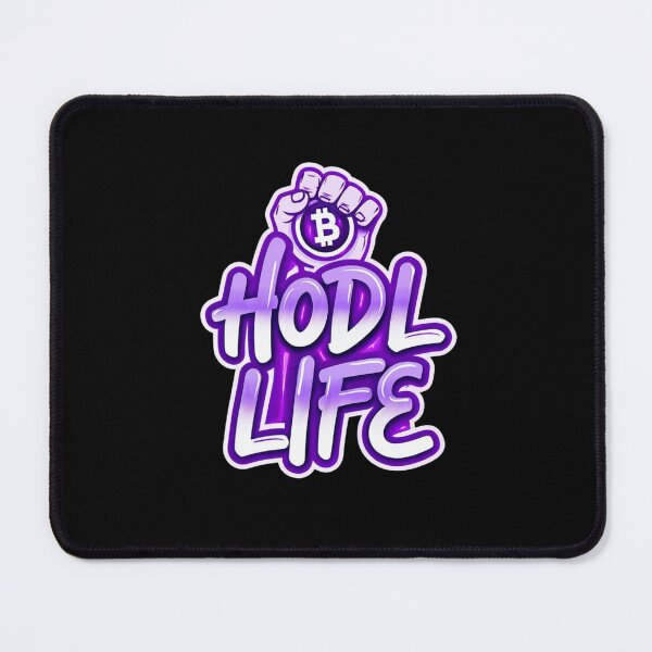 Item preview, Bitcoin Hodl Life Graffiti Sticker designed and sold by RadDeck.