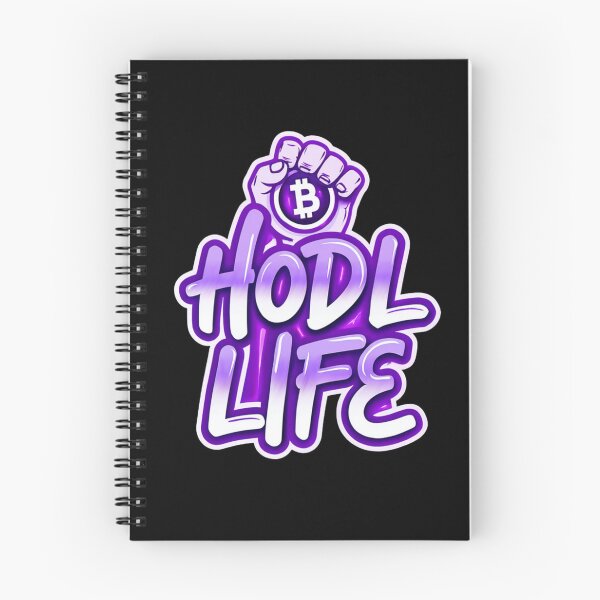 Item preview, Bitcoin Hodl Life Graffiti Sticker designed and sold by RadDeck.