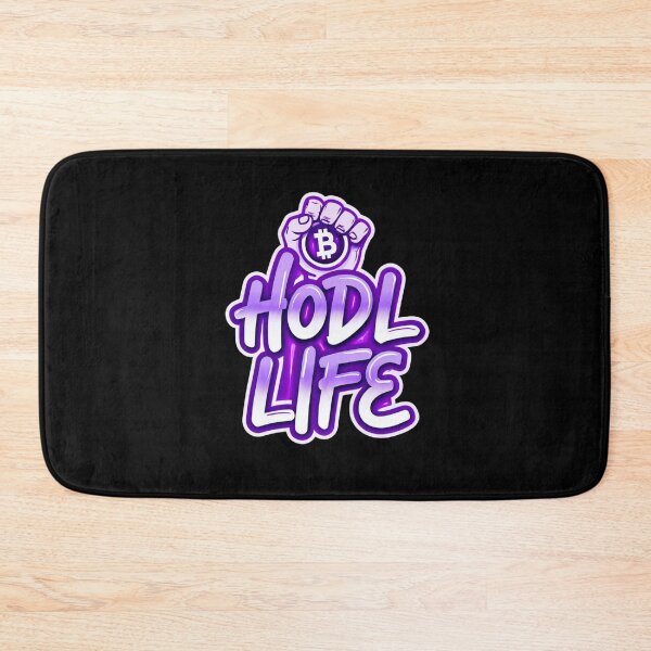 Item preview, Bitcoin Hodl Life Graffiti Sticker designed and sold by RadDeck.