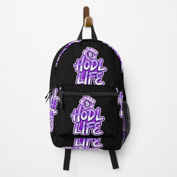 Item preview, Bitcoin Hodl Life Graffiti Sticker designed and sold by RadDeck.
