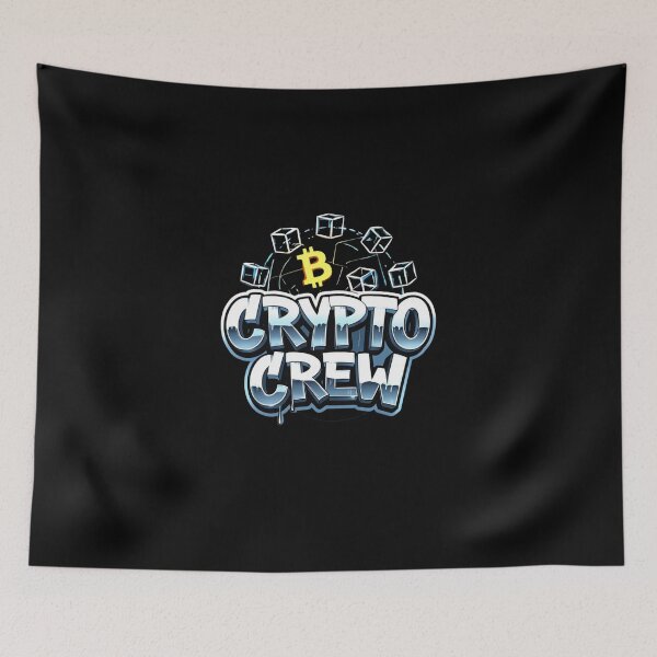 Item preview, Bitcoin Crypto Crew Graffiti Artwork designed and sold by RadDeck.