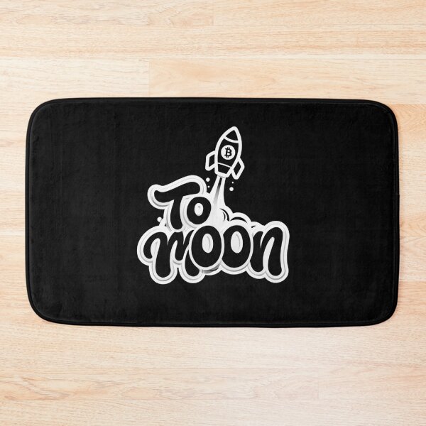 Item preview, Bitcoin To Moon Graffiti Sticker designed and sold by RadDeck.