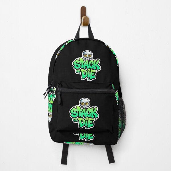Item preview, Bitcoin Stack or Die Graffiti Artwork designed and sold by RadDeck.