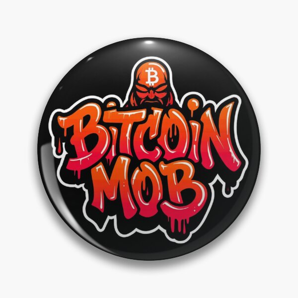 Item preview, Bitcoin Mob Graffiti Sticker Design designed and sold by RadDeck.
