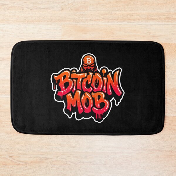 Item preview, Bitcoin Mob Graffiti Sticker Design designed and sold by RadDeck.