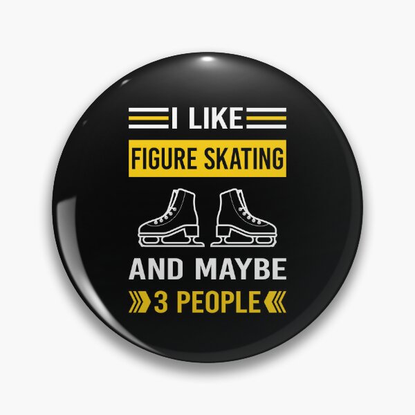 Item preview, I Like 3 People Figure Skating Skate Skater designed and sold by xaviajames9.