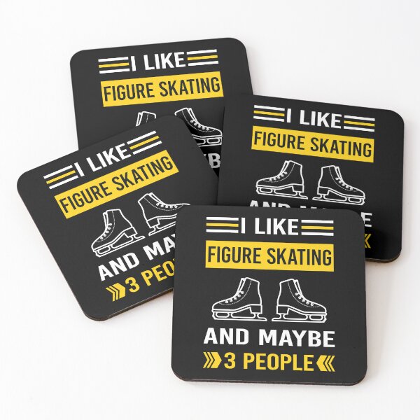 Item preview, I Like 3 People Figure Skating Skate Skater designed and sold by xaviajames9.