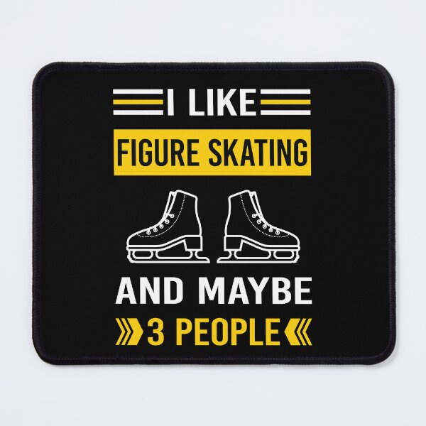 Item preview, I Like 3 People Figure Skating Skate Skater designed and sold by xaviajames9.